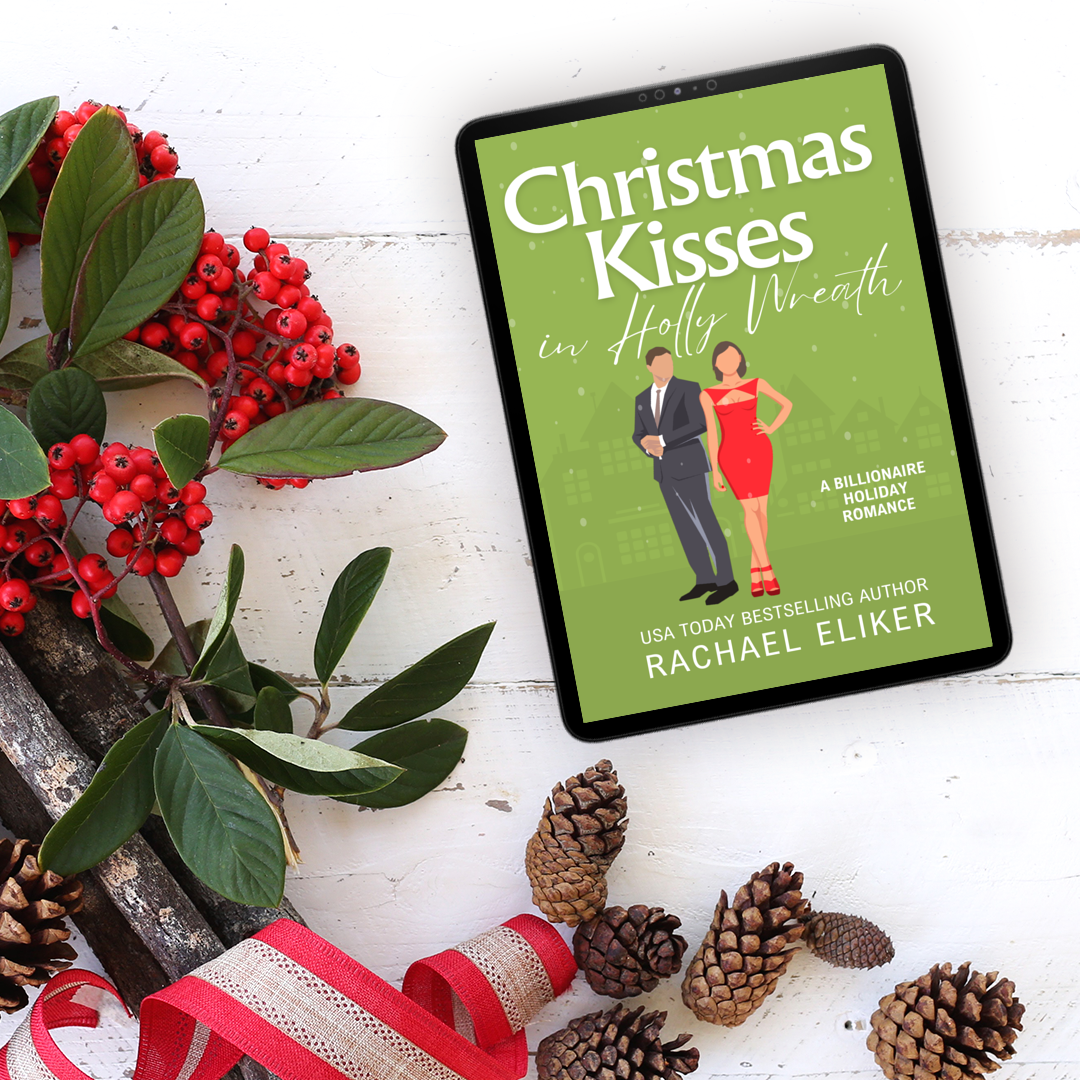 #C2 Christmas Kisses in Holly Wreath